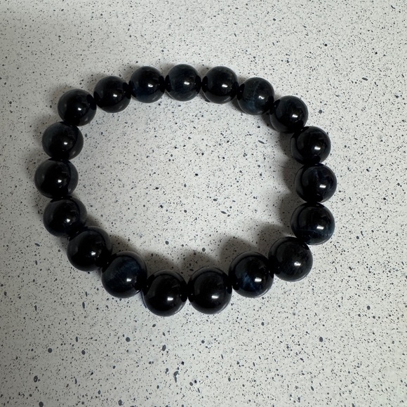 Blue Tigers Eye Bracelet - Picture 2 of 3